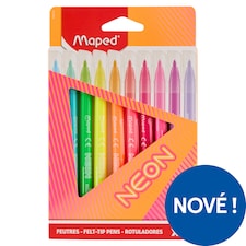 Maped Neon Felt-Tip Pens 10 pcs
