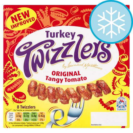 Bernard Matthews Original Turkey Twizzlers With Tangy Tomato 440G Tesco Groceries