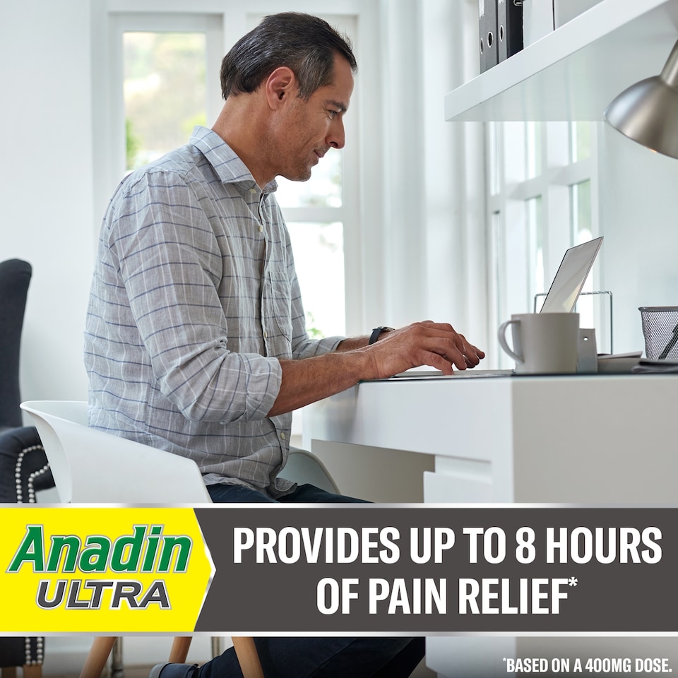 image 1 of Anadin Ultra Ibuprofen Pain Relief Liquid Capsules 16s