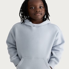 F&F Boys Cotton Rich Hoodie in Grey