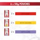 image 5 of GOURMET Mon Petit Meaty Variety Beef; Chicken; Lamb Wet Cat Food 6x50g