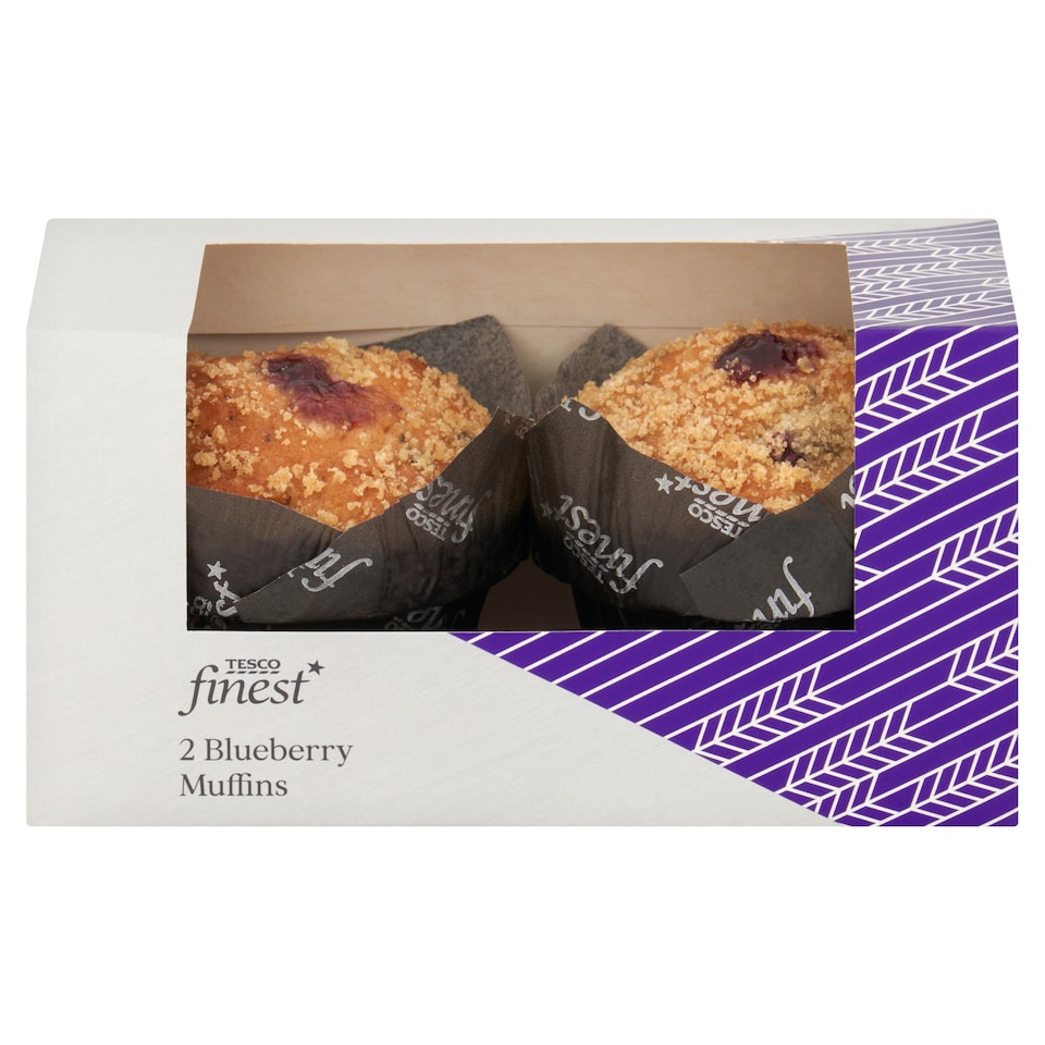 image 1 of Tesco Finest Blueberry Muffin 2 pack