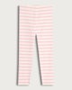 image 2 of F&F Girls 2-Pack Cotton Rich Patterned Leggings in Multi Pink