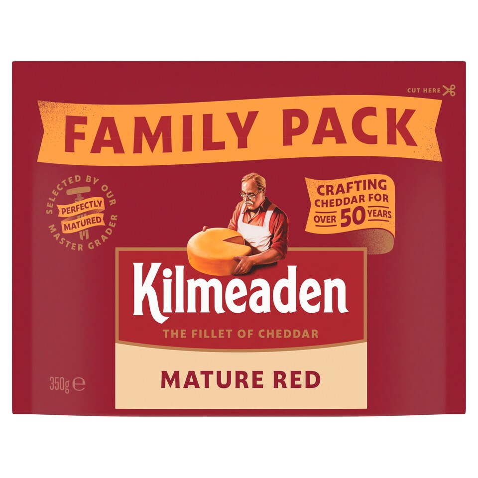 Kilmeaden Mature Red Cheddar 350G