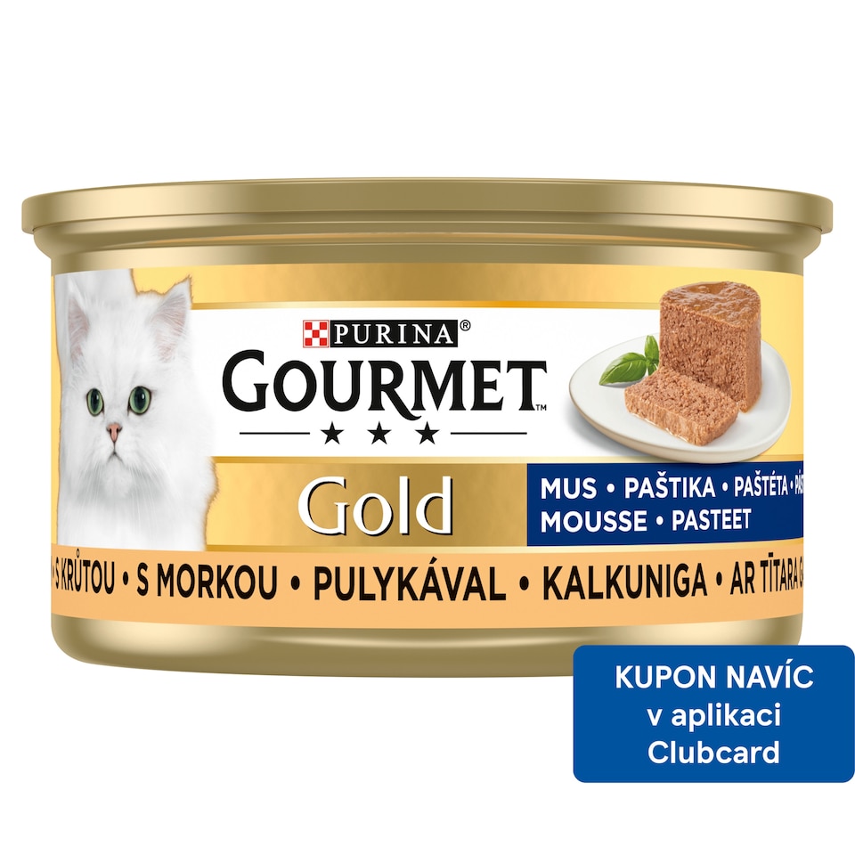 GOURMET Gold paštika s krůtou 85g