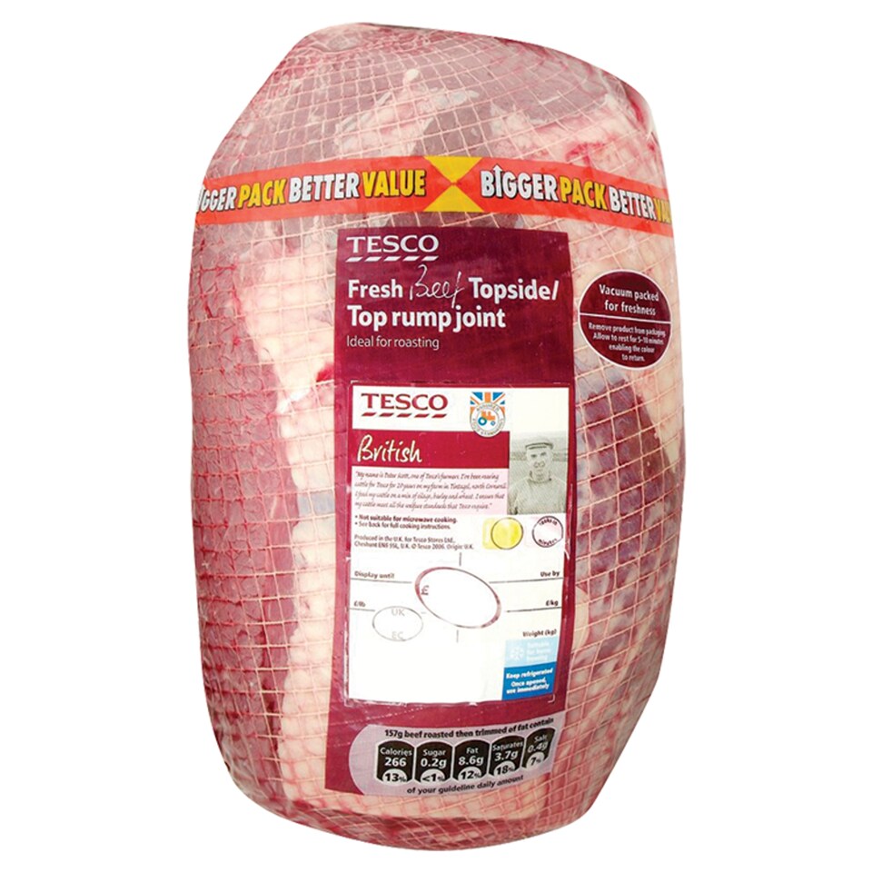 Tesco Irish Beef Slow Cook Sirloin Joint