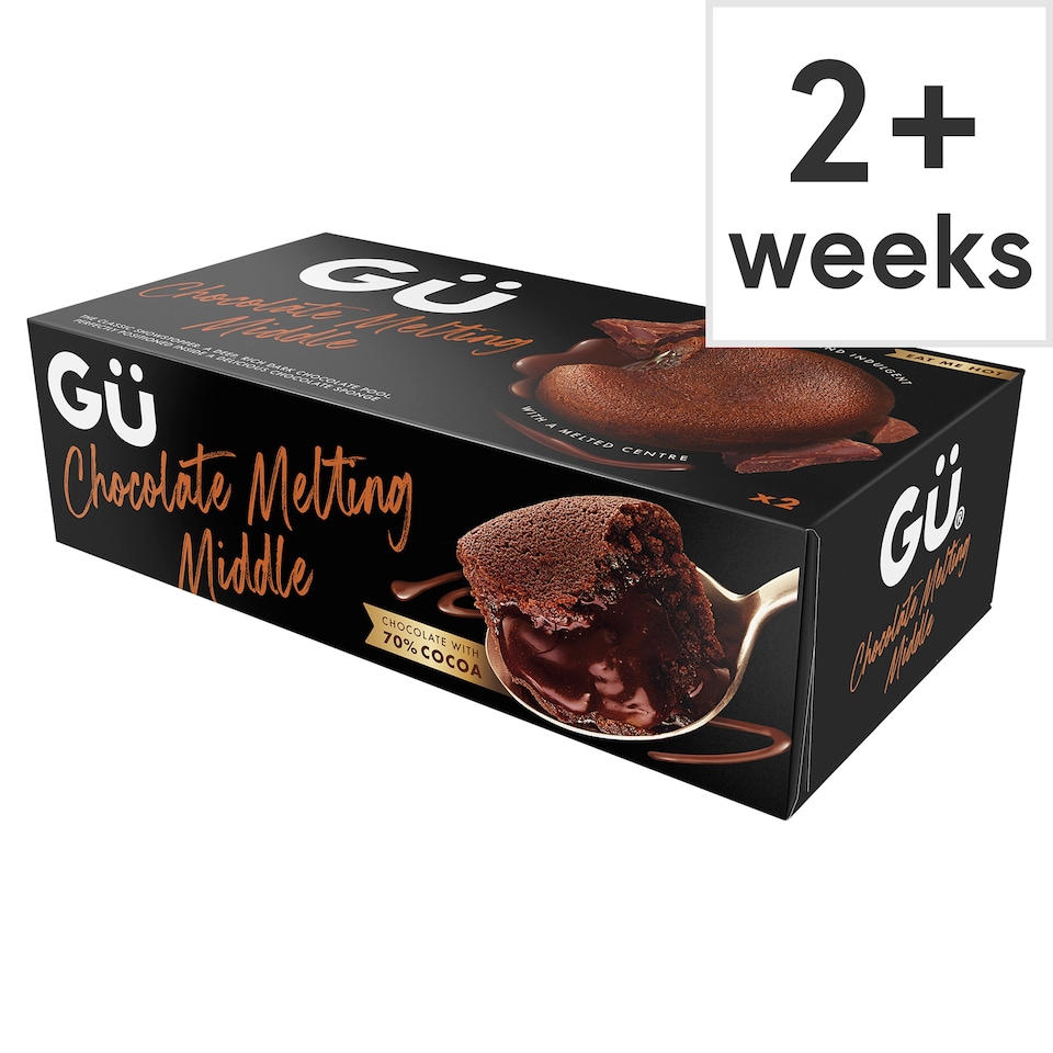 image 1 of Gu Chocolate Melting Middles 2X100g