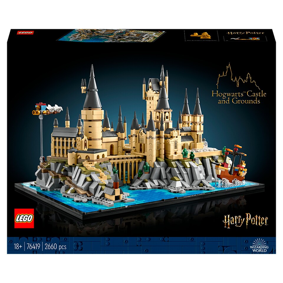 obrázok 1 z LEGO Harry Potter 76419 Rokfortský hrad a okolie