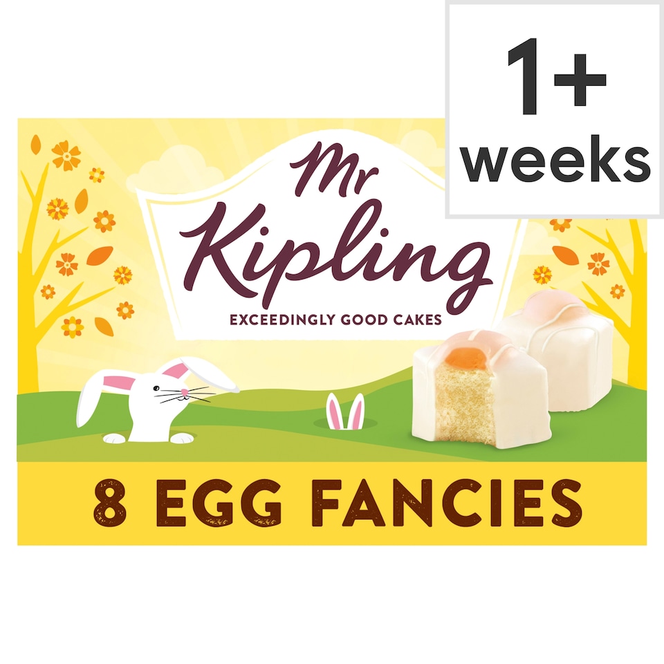 Mr Kipling Egg Fancies 8 Pack