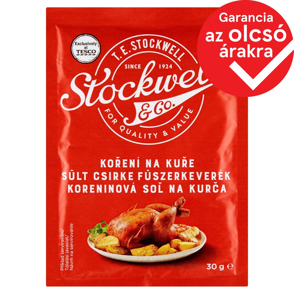 Stockwell & Co. sült csirke fűszerkeverék 30 g