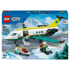 LEGO City 60465 Emergency Air Ambulance Airplane