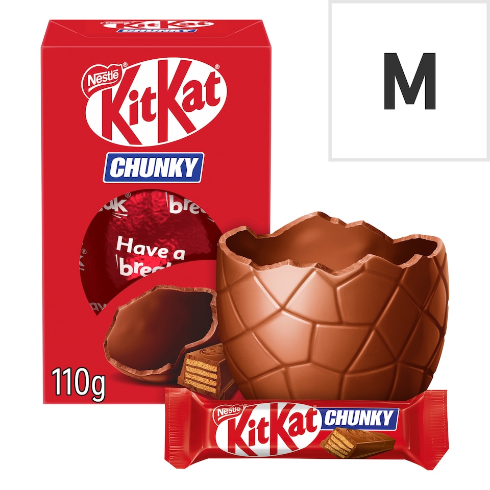image 1 of Kit Kat Chunky Easter Egg 110g