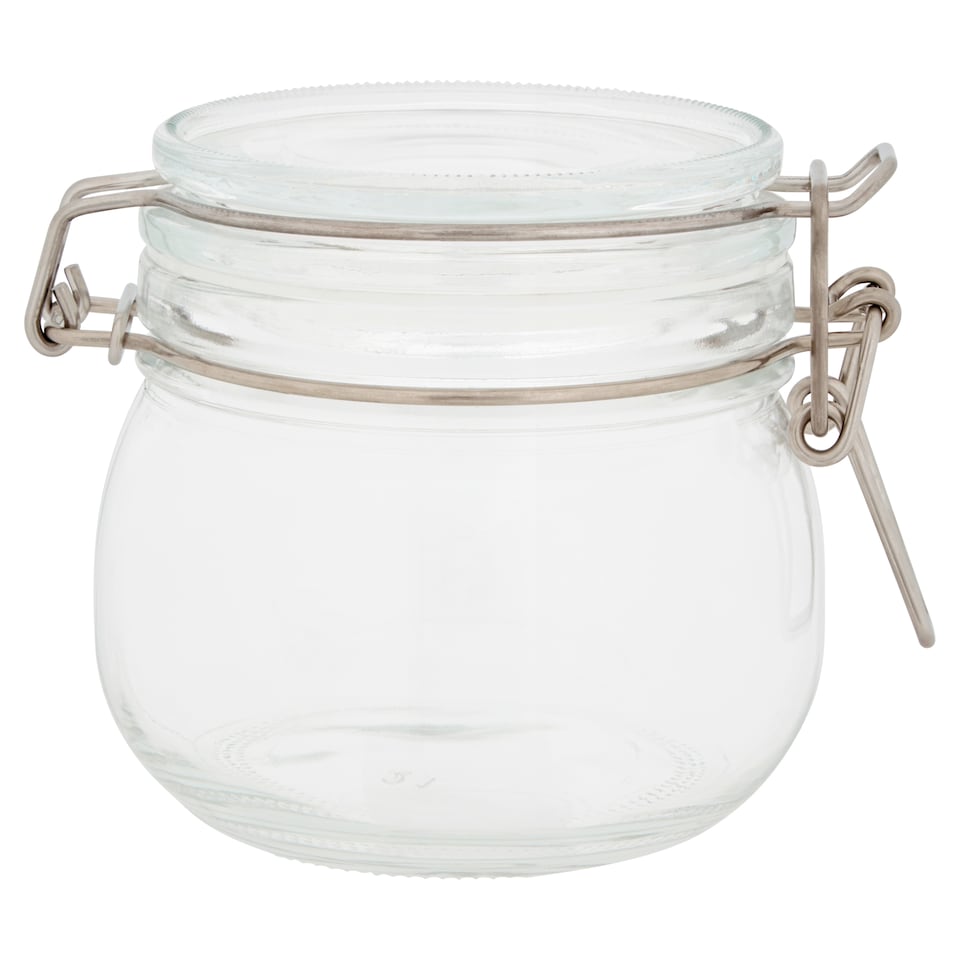 Tesco Clip Glass Food Storage Small