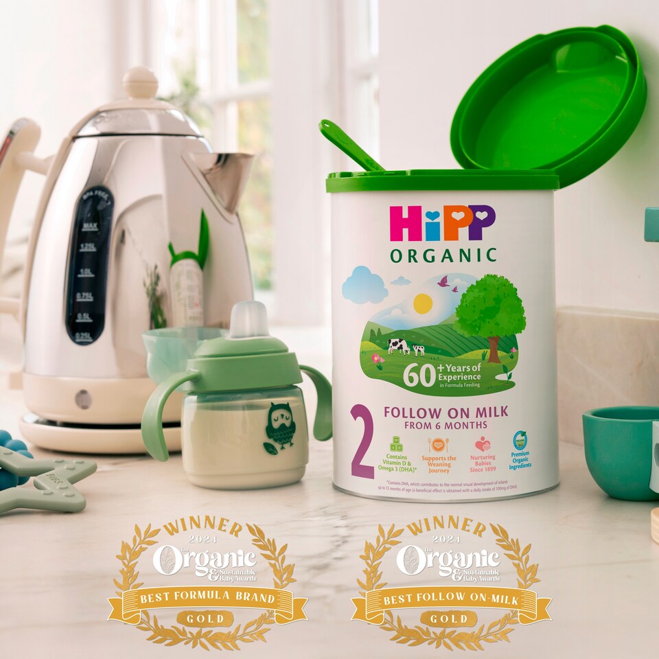image 1 of HiPP Organic 2 Follow on Baby Milk Powder Formula, From 6 Months, 800g