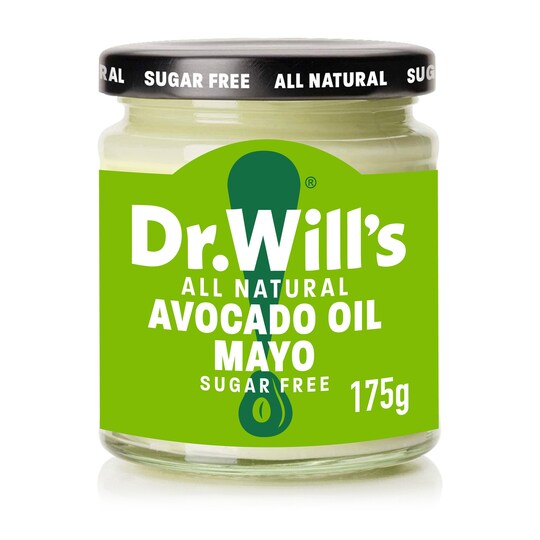 Dr Wills Avocado Oil Mayonnaise Sugar Free 175G Tesco Groceries