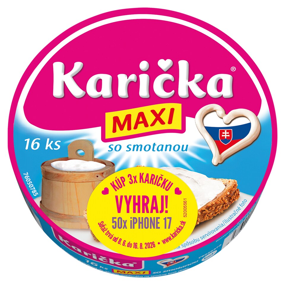 Karička Maxi with Cream 16 pcs 240 g