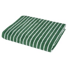 F&F Home Green Stripe Bath Sheet