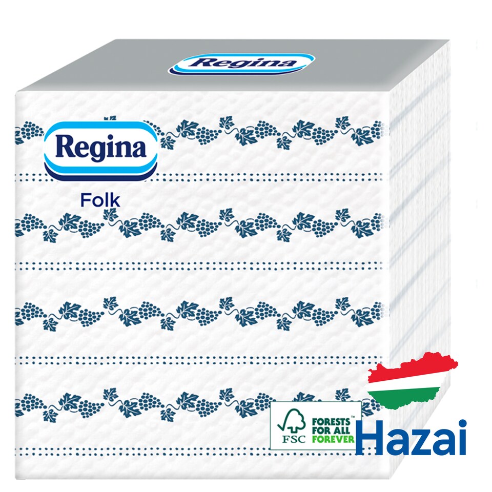 Regina Folk szalvéta 1 rétegű 33 x 33 cm 45 db