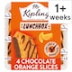 image 1 of Mr Kipling Chocolate Orange Lunchbox Cake Slices 4 pack