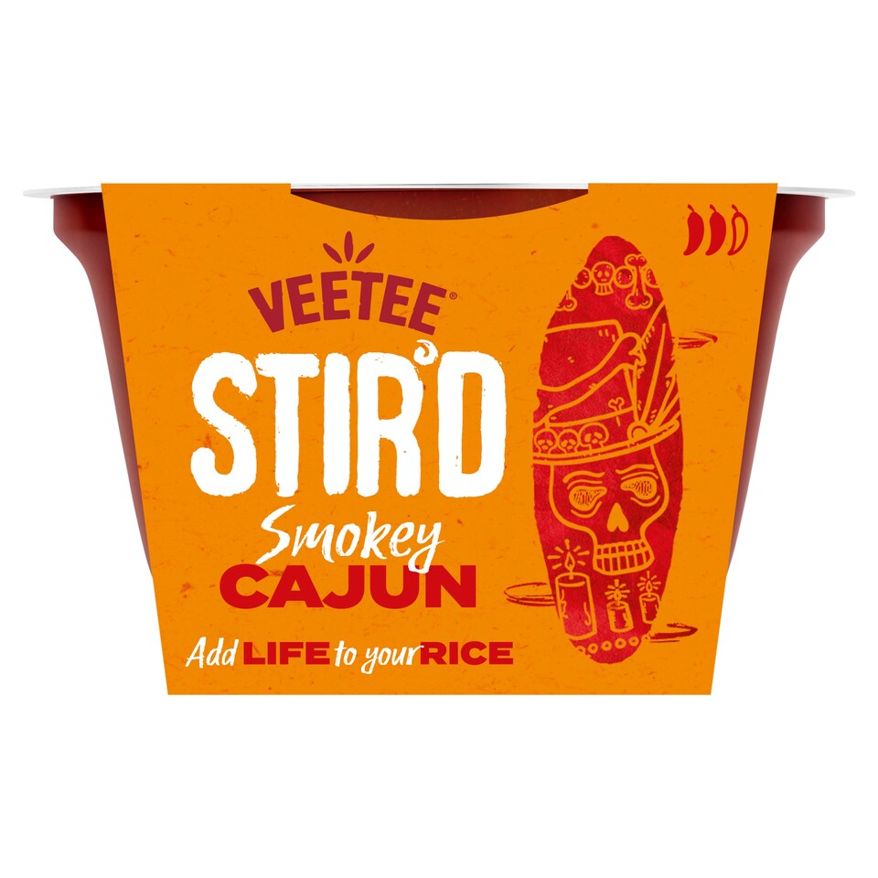 Veetee Stir'd Smokey Cajun 100g
