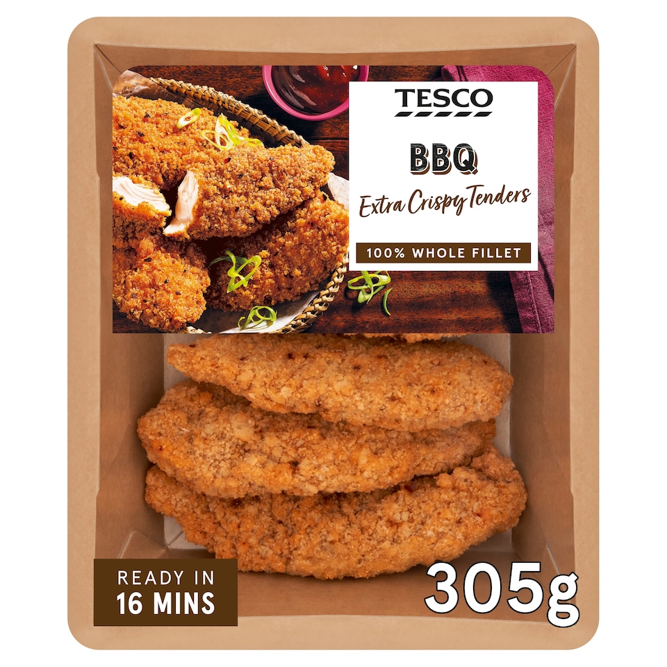 Tesco BBQ Extra Crispy Tenders 305g