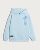 image 4 of Hype Cotton Rich Hoodie in Blue