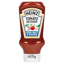 Heinz Tomato Ketchup 50% Less Salt And Sugar 625G