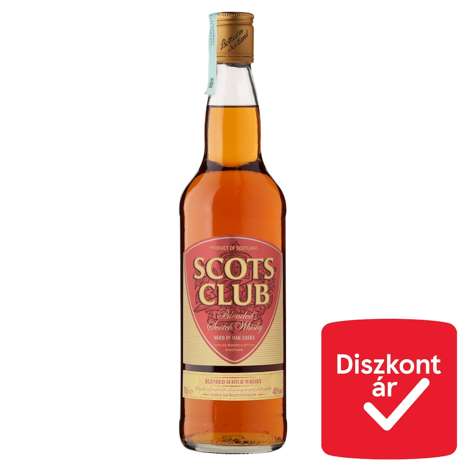 Scots Club Blended Scotch Whisky 40% 700 ml 