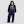 Blue, Disney Stitch Just Chill Slogan Fleece Pyjamas in Blue