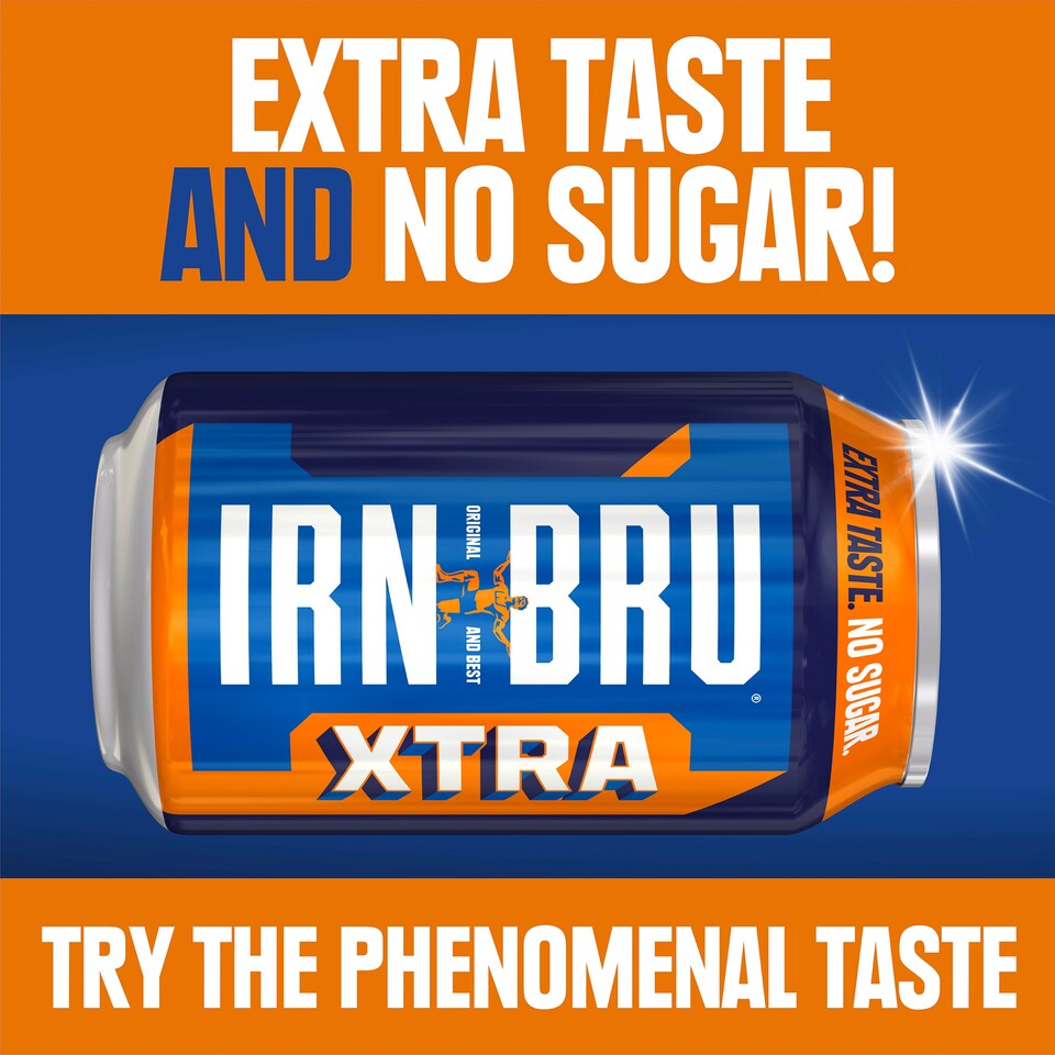 image 1 of Irn Bru Xtra 24X330ml