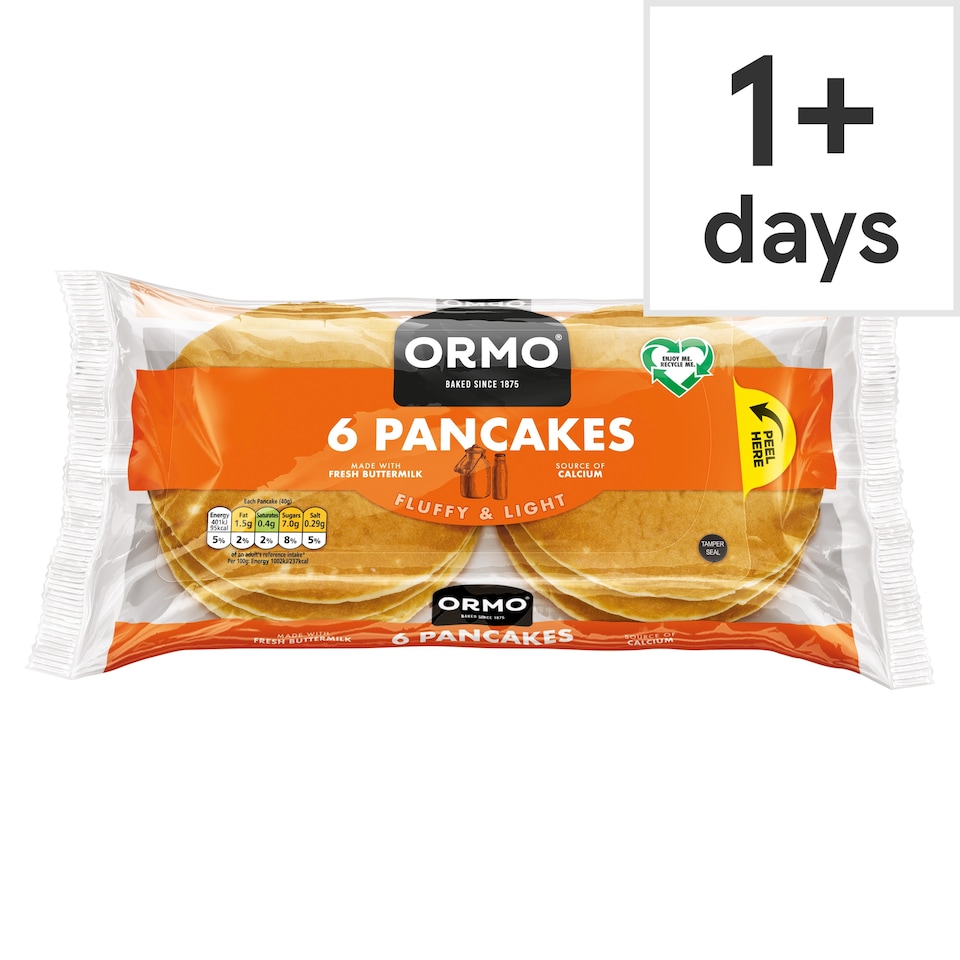 Ormo Pancakes 6 Pack
