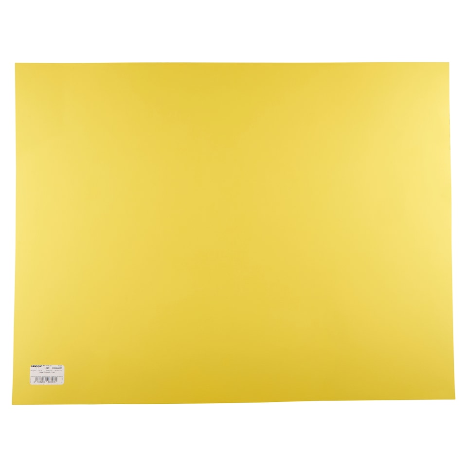Canson Iris Vivaldi kanári sárga papír 240 g/m2 50 x 65 cm