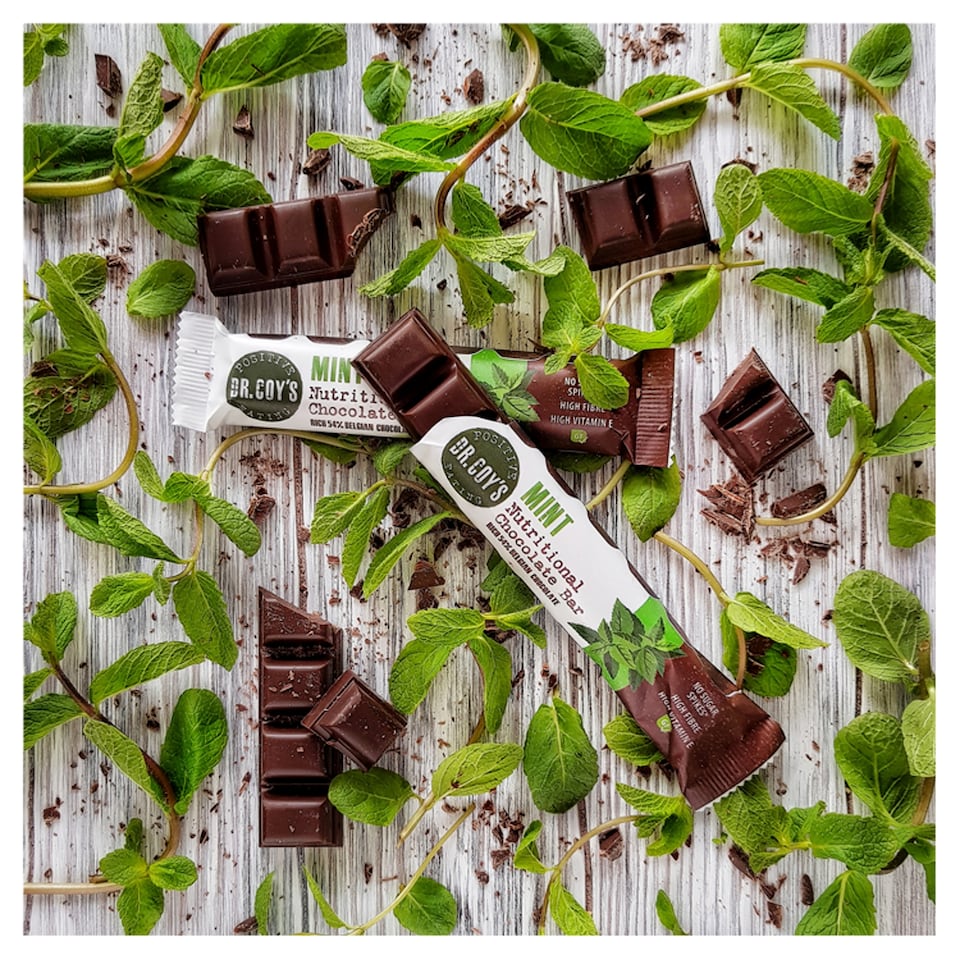image 1 of Dr Coy's N/Ional Chocolate Bar Mint 35G