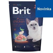 Brit Premium by Nature Cat Indoor Chicken prémiové kompletné krmivo pre mačky 1,5 kg