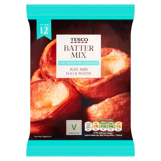 Tesco Batter Mix 130G Tesco Groceries