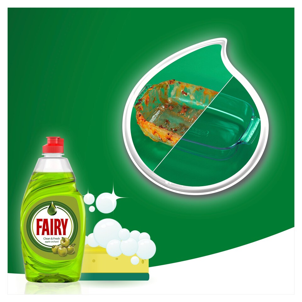 image 1 of Fairy Apple Orchard Washing Up Liquid 520Ml
