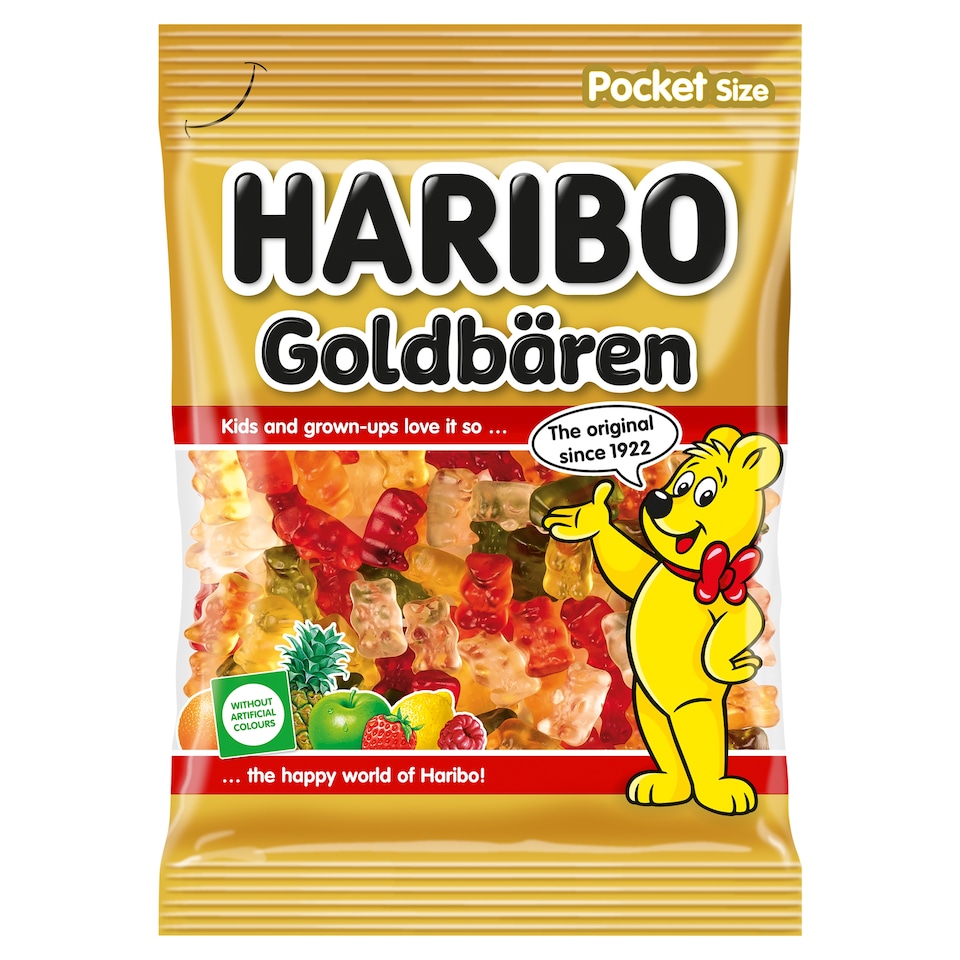 Haribo Goldbären Fruit Flavoured Gums 100 g