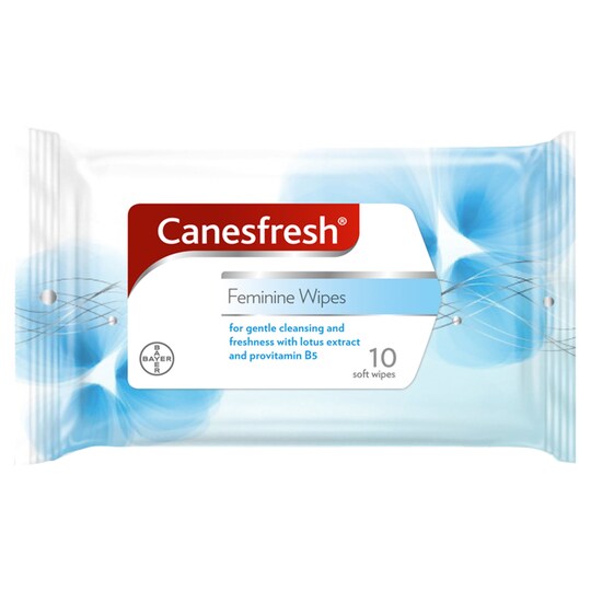Canesfresh Feminine Wipes 10S Tesco Groceries