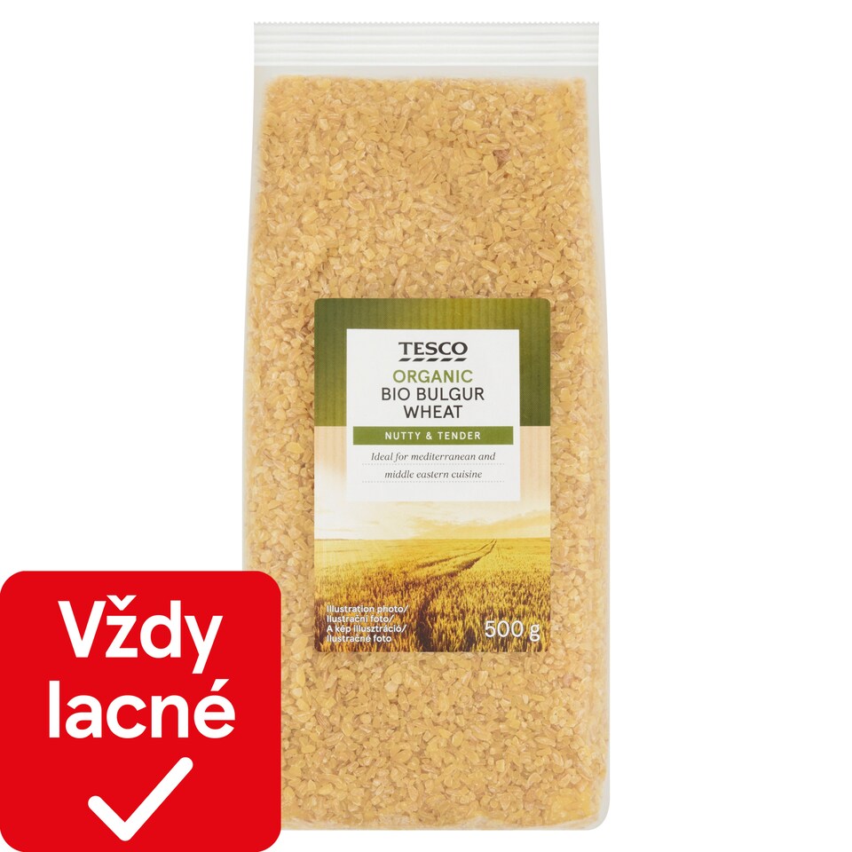 Tesco Bio pšeničný bulgur 500 g