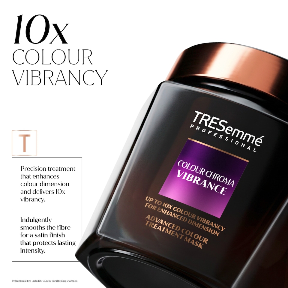 image 1 of Tresemmé Professional Colour Chroma Vibrance Advanced Colour Treatment Mask 300ml