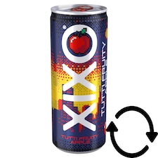 XIXO alma-tuttifruttiízű koffeinmentes szénsavas üdítőital hozzáadott vitaminokkal 250 ml 