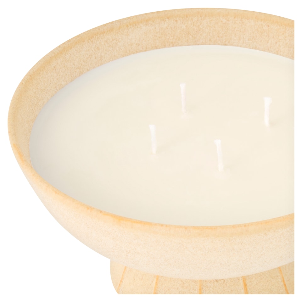 image 1 of  F&F Home Signature Notes Jasmine Multi-Wick Ceramic Candle 370g