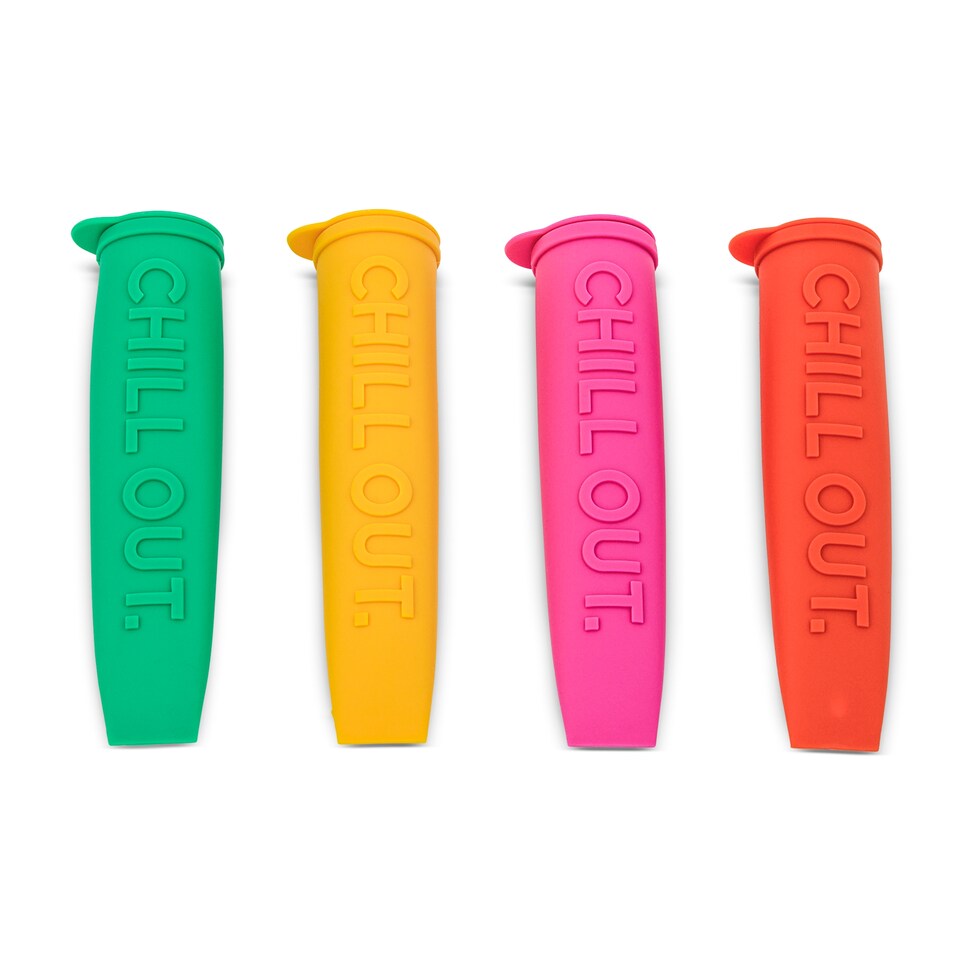 image 1 of Core Kitchen Solar Squeezy Lolly Moulds Set of Four