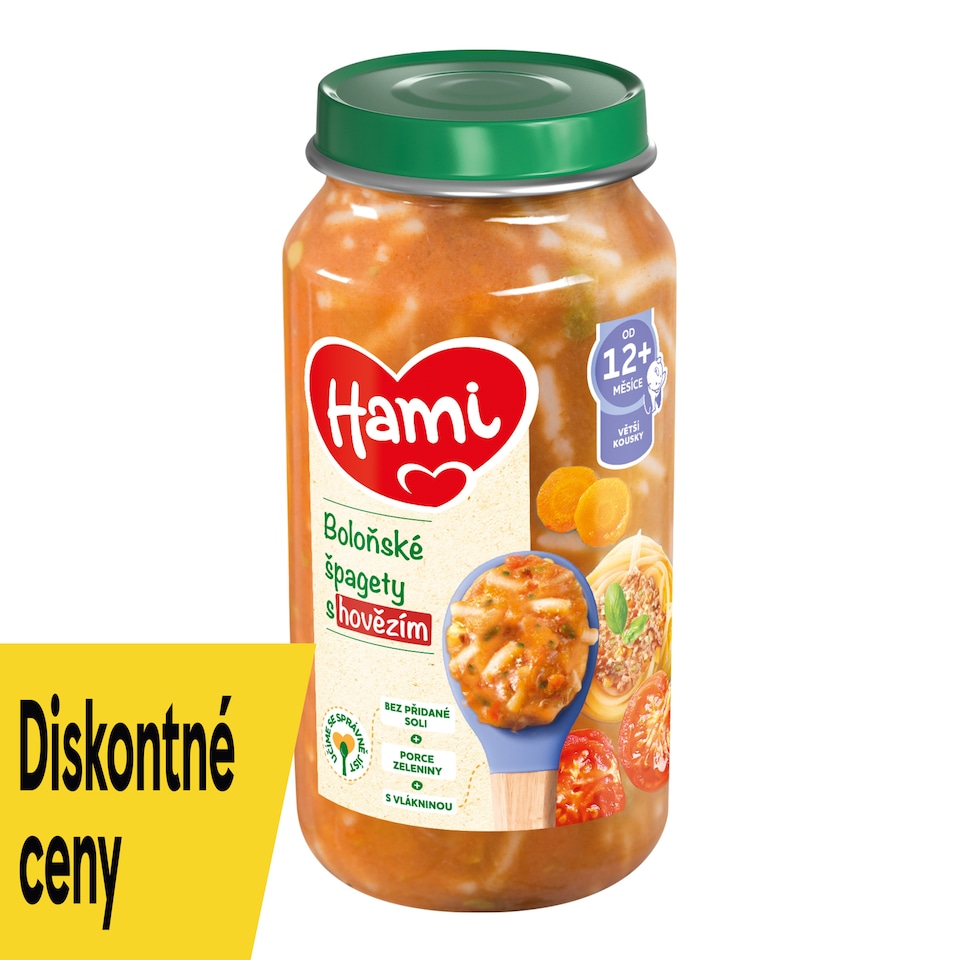 image 1 of Hami Baby Food Bolognese Spaghetti with Beef 250g