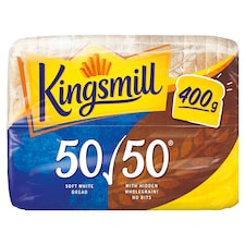 Kingsmill Soft White 50/50 Small Bread