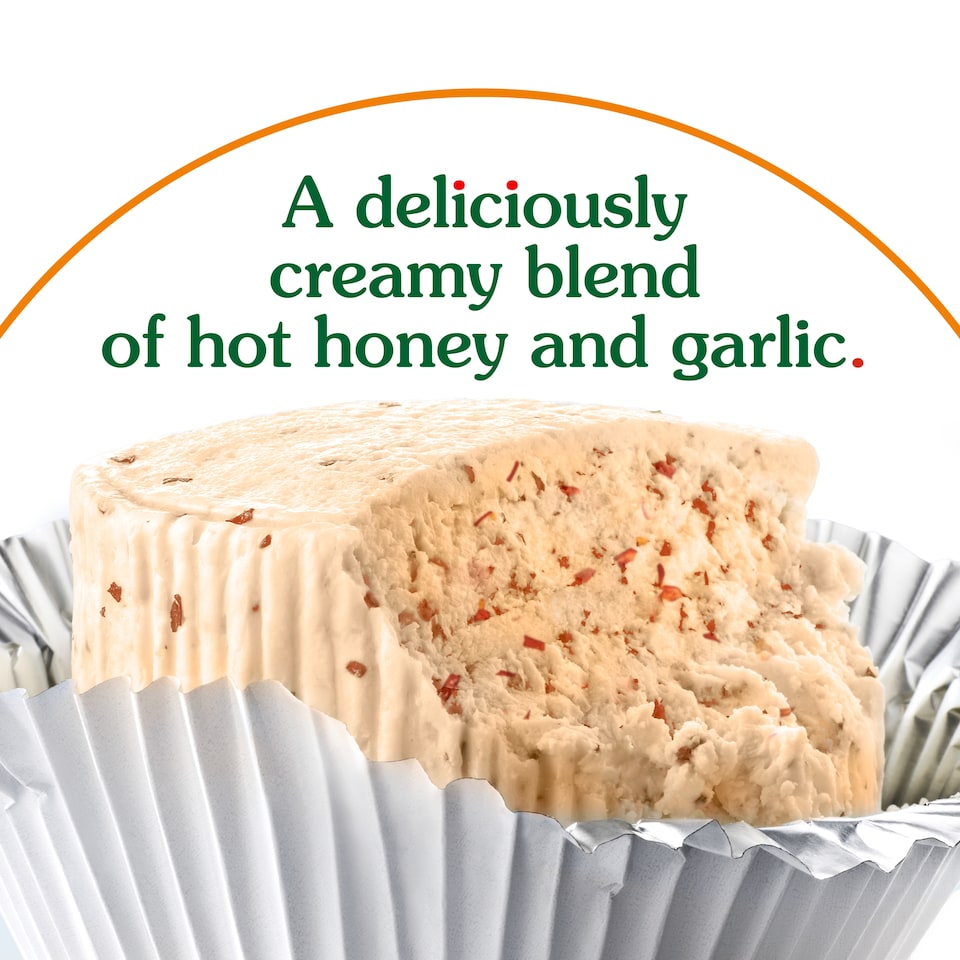 image 1 of Boursin Limited Edition Hot Honey & Roasted Garlic Flavoured Cheese 150g