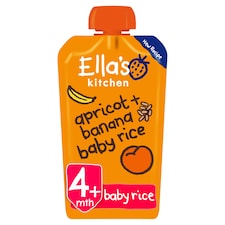 Ella's Kitchen Banana & Apricot Baby Rice 120G