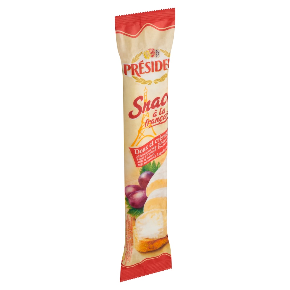 obrázok 1 z President Snack a La Francaise mäkký zrejúci syr s bielou plesňou na povrchu 180 g