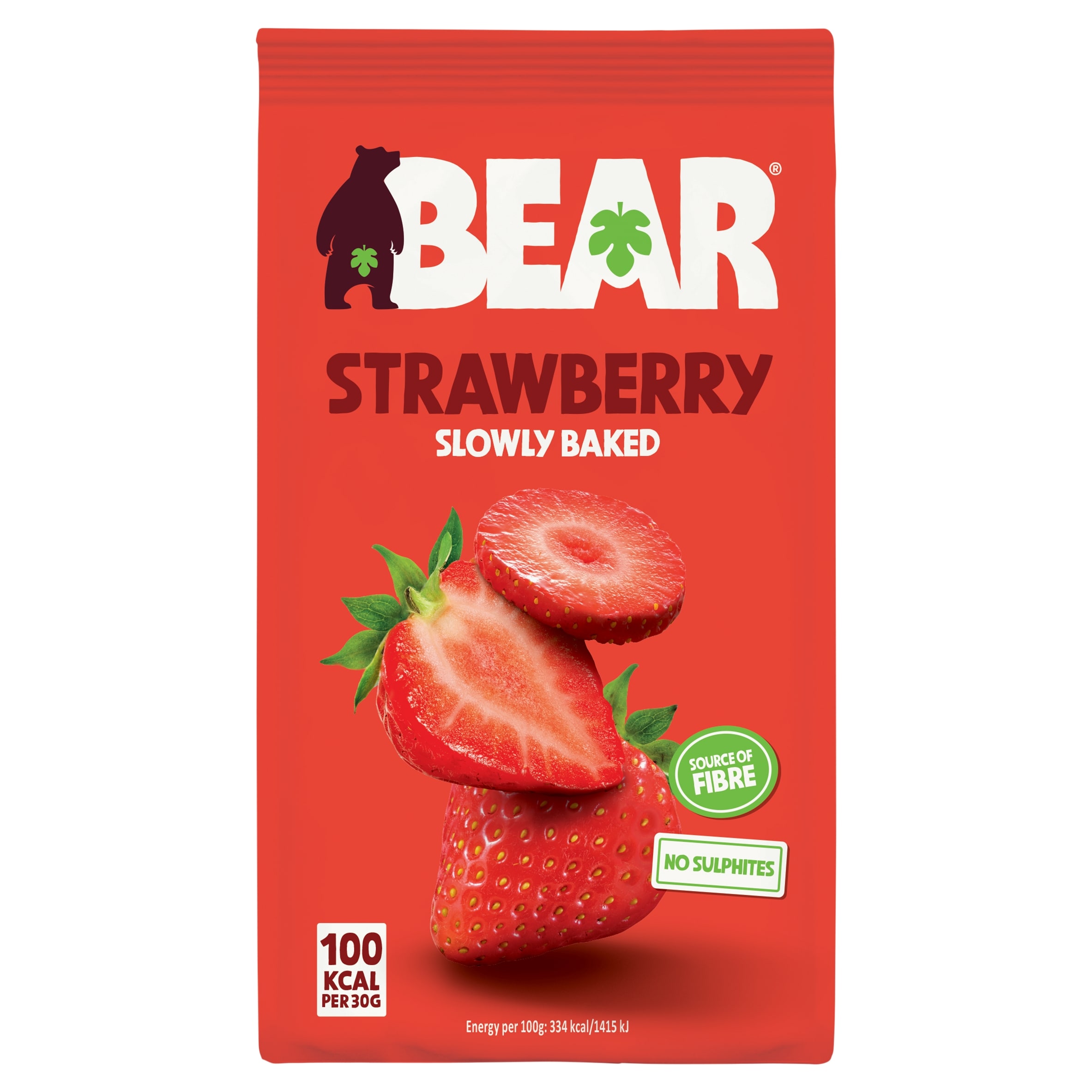 BEAR Fruit Dried Strawberries 90g