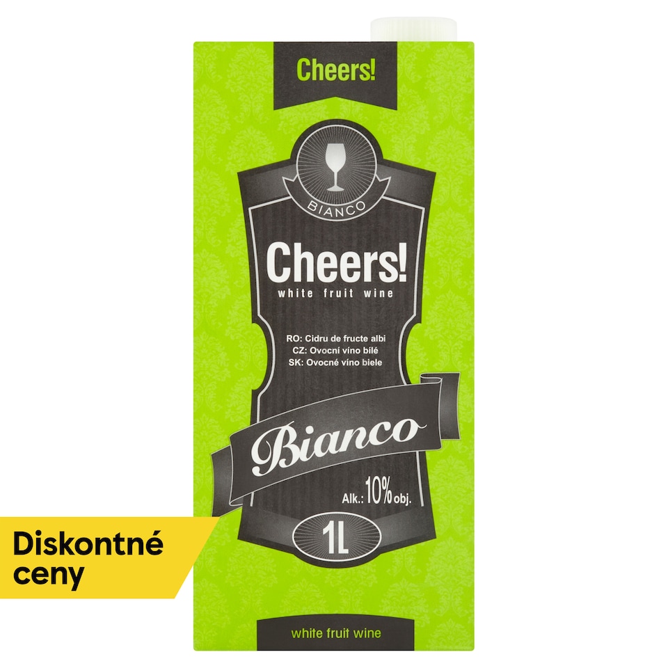 image 1 of Cheers! Bianco White Fruit Wine 1 L